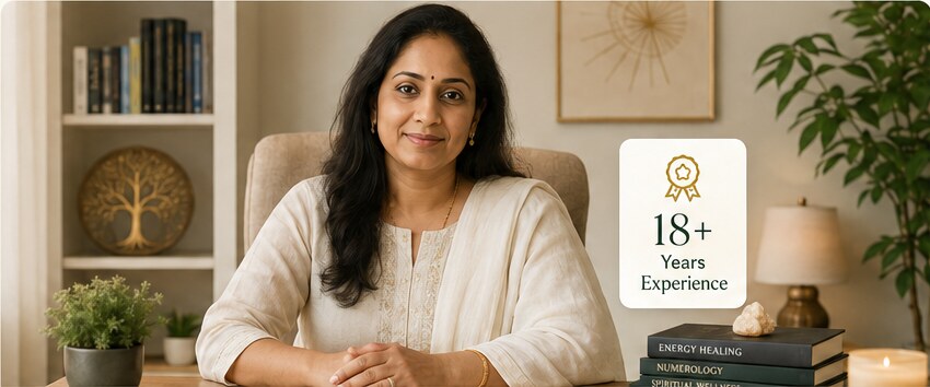 Hripitha CS, energy healer and numerology guide